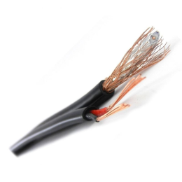 Коаксиальный кабель Dialan RG59 0,8 Cu+2x0,75мм2 Premium (с питанием) Черный 305 м