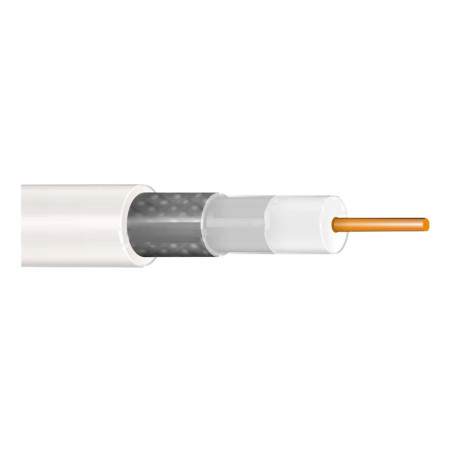 Кабель FinMark F 5967BV white 2x0.75power 100м