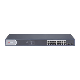 16-ти канальный PoE коммутатор Hikvision DS-3E0518P-E/M