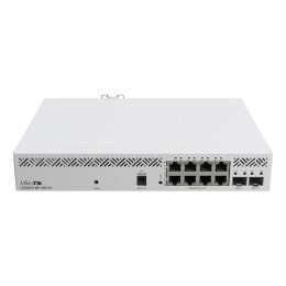 8-портовый управляемый PoE коммутатор MikroTik CSS610-8P-2S+IN