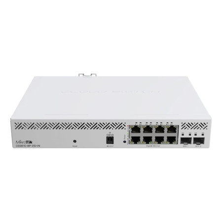 8-портовый управляемый PoE коммутатор MikroTik CSS610-8P-2S+IN