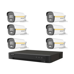 Комплект TurboHD видеонаблюдения Hikvision KIT-DS457