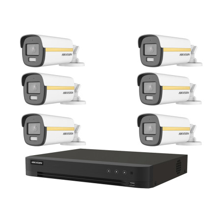 Комплект TurboHD видеонаблюдения Hikvision KIT-DS457