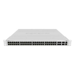 48-портовый управляемый PoE коммутатор MikroTik RS354-48P-4S+2Q+RM