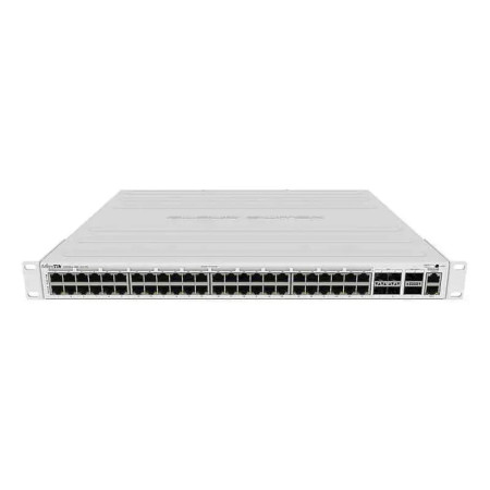 48-портовый управляемый PoE коммутатор MikroTik RS354-48P-4S+2Q+RM
