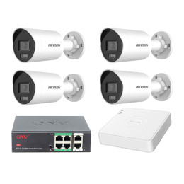 Комплект IP видеонаблюдения Hikvision KIT-DS0353