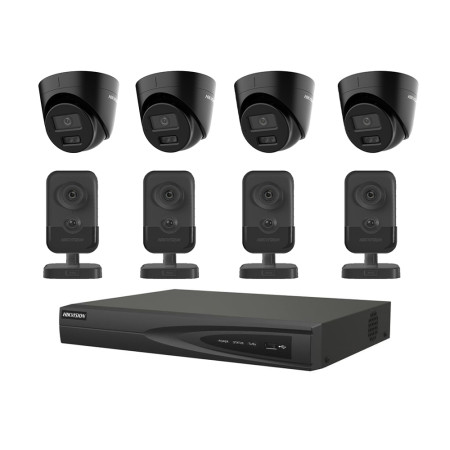 Комплект IP видеонаблюдения Hikvision KIT-DS0387