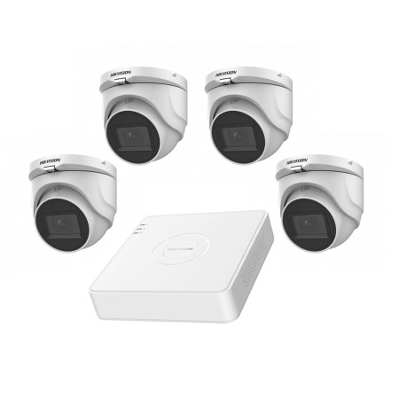Комплект TurboHD видеонаблюдения Hikvision KIT-DS418