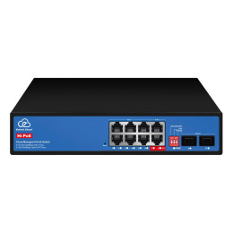 8-портовый управляемый PoE коммутатор Ewind EW-ES3010FGSH-AP