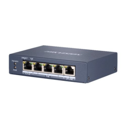 4-х канальный PoE коммутатор Hikvision DS-3E0505HP-E