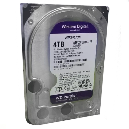 Жесткий диск 4 ТБ Western Digital WD42PURU-78