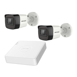 Комплект TurboHD видеонаблюдения Hikvision KIT-DS0409