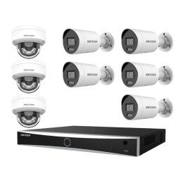 Комплект IP видеонаблюдения Hikvision KIT-DS0308