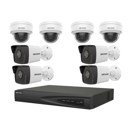 Комплект IP відеоспостереження Hikvision KIT-DS0385