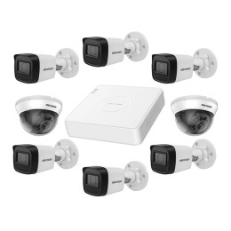 Комплект TurboHD видеонаблюдения Hikvision KIT-DS470