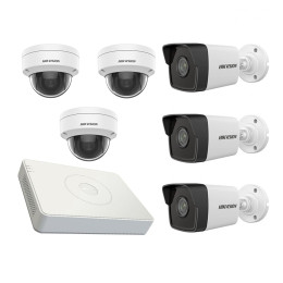 Комплект IP видеонаблюдения Hikvision KIT-DS0372