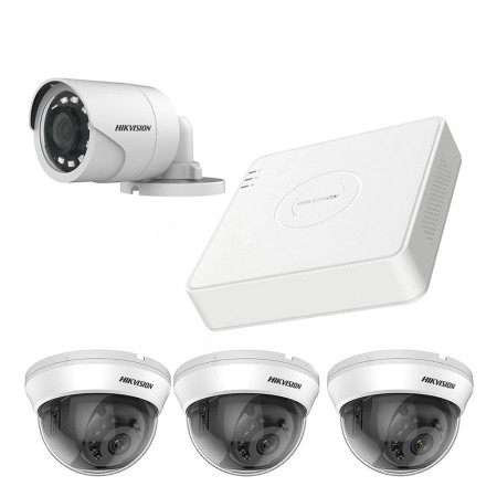 Комплект TurboHD видеонаблюдения Hikvision KIT-DS0300