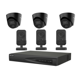 Комплект IP відеоспостереження Hikvision KIT-DS0370
