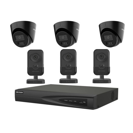 Комплект IP відеоспостереження Hikvision KIT-DS0370