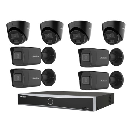 Комплект IP видеонаблюдения Hikvision KIT-DS0381