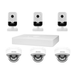 Комплект IP видеонаблюдения Hikvision KIT-DS0369