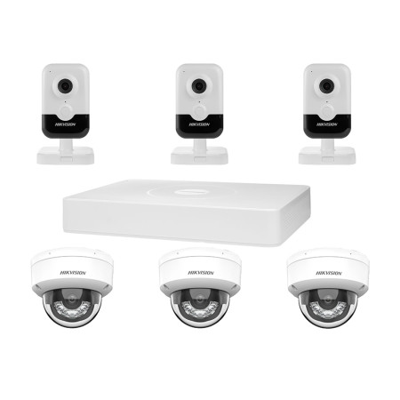 Комплект IP видеонаблюдения Hikvision KIT-DS0369