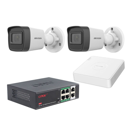 Комплект IP видеонаблюдения Hikvision KIT-DS0289