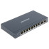 8-портовый неуправляемый PoE коммутатор Hikvision DS-3E0310P-E/M