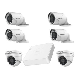 Комплект TurboHD видеонаблюдения Hikvision KIT-DS454