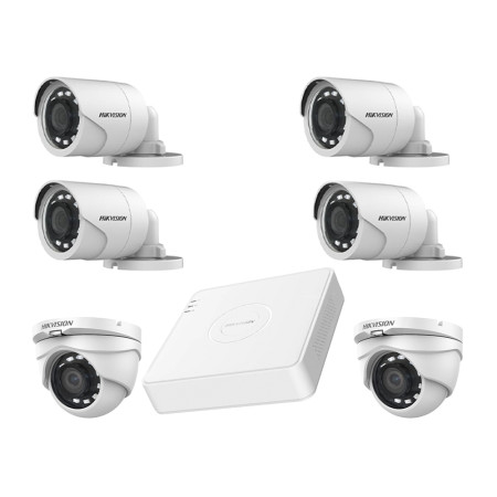 Комплект TurboHD видеонаблюдения Hikvision KIT-DS454