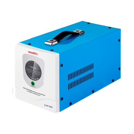 Источник бесперебойного питания Westech EAP DUAL-800ВA/500Вт 12В однофазный с правильной синусоидой