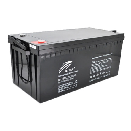 Аккумуляторная батарея Ritar LiFePO4 12,8V 200Ah 2560Wh