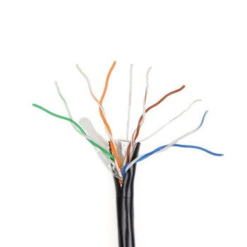 Кабель витая пара FTP 4*2*0.5-CU PE кат.5е (FTP медь наружный) 1м