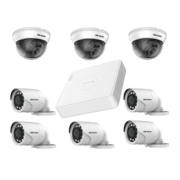 Комплект TurboHD видеонаблюдения Hikvision KIT-DS0315