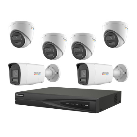 Комплект IP видеонаблюдения Hikvision KIT-DS0362