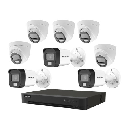 Комплект TurboHD видеонаблюдения Hikvision KIT-DS484