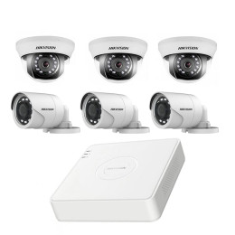 Комплект TurboHD видеонаблюдения Hikvision KIT-DS0312