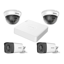 Комплект TurboHD видеонаблюдения Hikvision KIT-DS0302