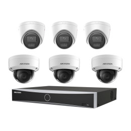 Комплект IP відеоспостереження Hikvision KIT-DS0378