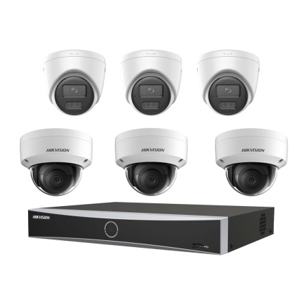 Комплект IP відеоспостереження Hikvision KIT-DS0378