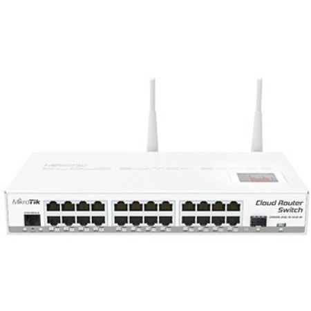 24-портовый коммутатор MikroTik CRS125-24G-1S-2HnD-IN