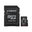 Карта памяти Kingston microSD 128GB C10 UHS-I A1 V10 R150MB/s + SD +1 238 ₴