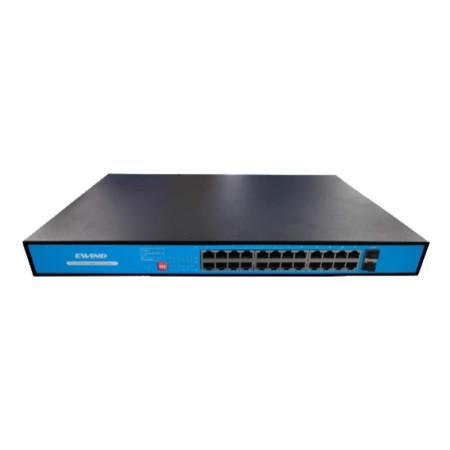 24-портовый неуправляемый PoE коммутатор Ewind EW-S1926CGU-AP-AT