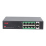 10-портовый неуправляемый PoE коммутатор ONV H1108PSD