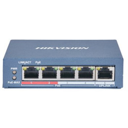 POE комутатор Hikvision DS-3E0105P-E (B)