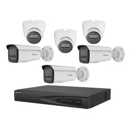 Комплект IP видеонаблюдения Hikvision KIT-DS0363