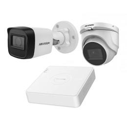 Комплект TurboHD видеонаблюдения Hikvision KIT-DS0400