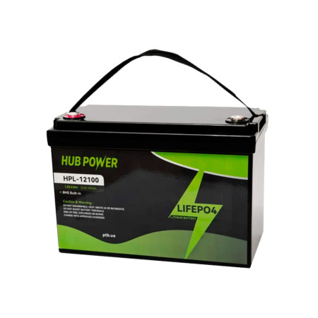 Аккумуляторная батарея Hub Power HPL-12100 LiFePO4 12В 100А/ч