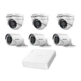 Комплект TurboHD видеонаблюдения Hikvision KIT-DS456