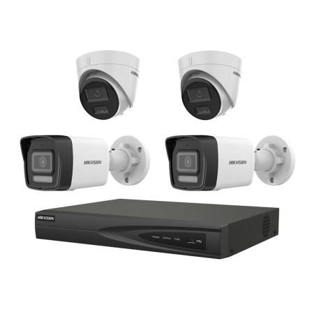 Комплект IP видеонаблюдения Hikvision KIT-DS0371